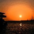 caramel sunset